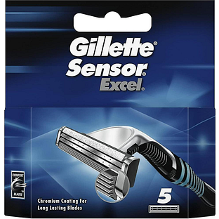 Gillette Gillet Sensor Excel Scheermesjes 5ST
