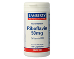 Lamberts Riboflavine 50mg Capsules 100VCP