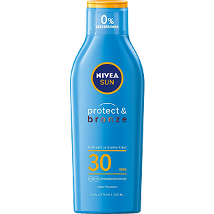 Nivea Sun Protect & Bronze Zonnemelk SPF30 200ML Nivea Sun Protect & Bronze Zonnemelk SPF30 200ML