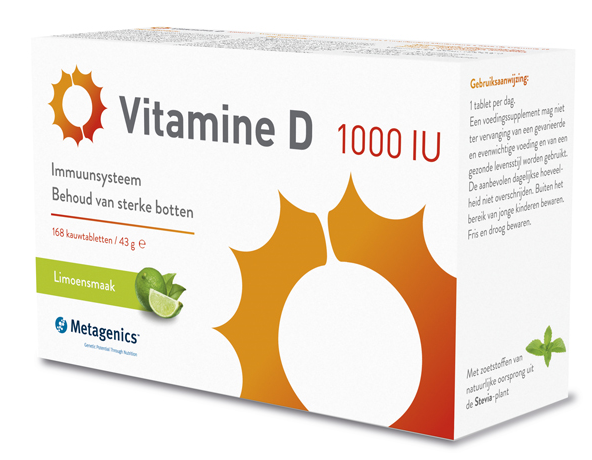 Metagenics Vitamine D 1000IU Tabletten