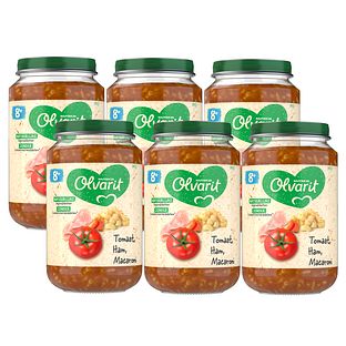 Olvarit 8m+ Tomaat Ham Macaroni 200GR