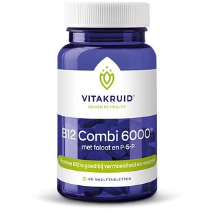 Vitakruid B12 Combi 6.000® met Actief Folaat Vitamine 60TB