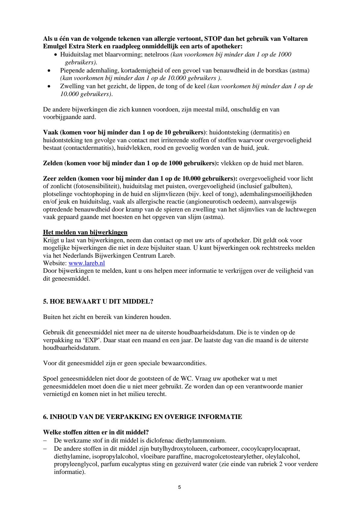 Emulgel Extra Sterk 2,32% afbeelding van document #5, leaflet