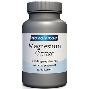 Nova Vitae Magnesium Citraat 200mg Tabletten 90TB