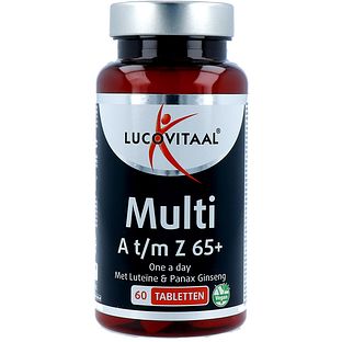 Lucovitaal Multi A t/m Z 65+ Tabletten 60TB Lucovitaal Multi A t/m Z 65+ Tabletten 60TB