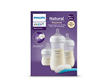 Avent Natural Response Starterset 3x Flessen 1ST Avent Natural Response Starterset 3x Flessen 1ST