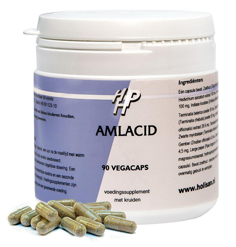 Holisan Amlacid Capsules 90st afbeelding 1