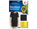 Lucovitaal Bamboe Nachthemd Zwart XL 1ST Lucovitaal Bamboe Nachthemd Zwart XL 1ST