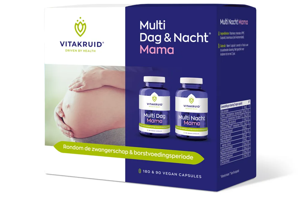 Vitakruid Multi Dag & Nacht Mama Capsules 270CP