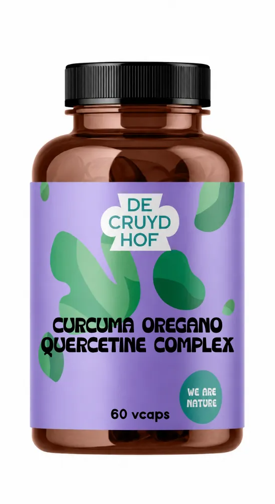 Cruydhof Curcuma Oregano Quercetine Complex Capsules afbeelding