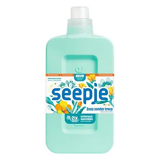 Seepje Universeel Wasmiddel Verfrissende Jasmijn 945ML
