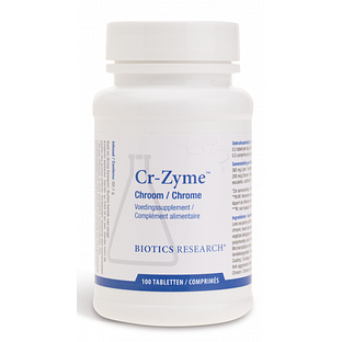 Biotics Cr-Zyme Chroom Tabletten 100TB