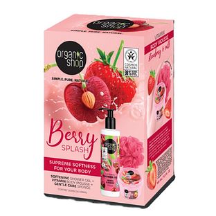Organic Shop Berry Splash Supreme Softness Giftset 1ST
