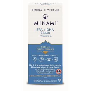 Minami EPA + DHA Liquid + Vitamine D3 100ML