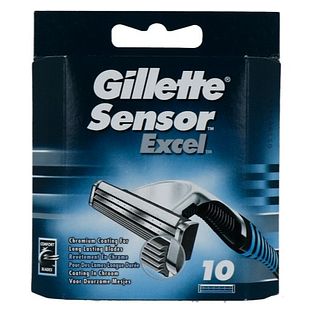 Gillette Scheermesjes Sensor Excel 10ST