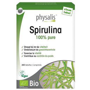 Physalis Spirulina Tabletten Bio 200TB Physalis Spirulina Tabletten Bio 200TB