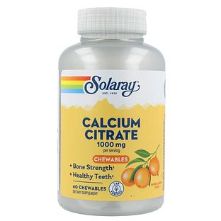 Solaray Calcium Citraat 1000mg Kauwtabletten 60ST