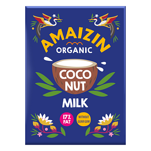 Amaizin Organic Coconut Milk Without Guar Gum 500ML