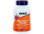 NOW Vitamine C Poeder Magnesium Ascorbaat 227GR