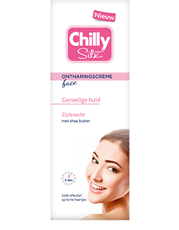 Chilly Silx Ontharingscreme Gezicht Gevoelige Huid afbeelding