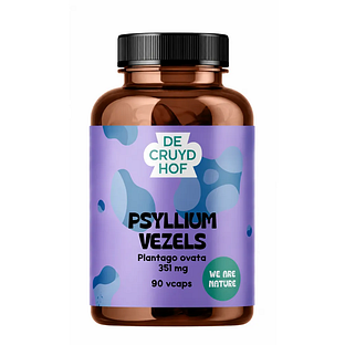 Cruydhof Psylliumvezels Capsules 90VCP Cruydhof Psylliumvezels Capsules 90VCP