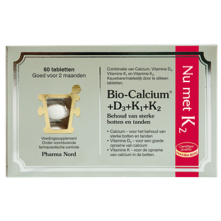 Pharma Nord Bio-Calcium+D3+K1+K2 Tabletten 60TB