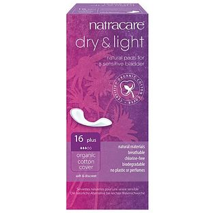 Natracare Dry & Light Incontinentieverband Plus 16ST