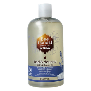 Bee Honest Lavendel & Stuifmeel Bad & Douche Gel 500ML Bee Honest Lavendel & Stuifmeel Bad & Douche Gel 500ML