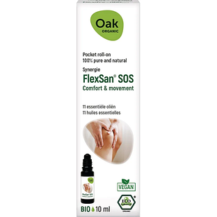 Oak Organic Pocket roll-on FlexSan SOS Olie 10ML Oak Organic Pocket roll-on FlexSan SOS Olie 10ML