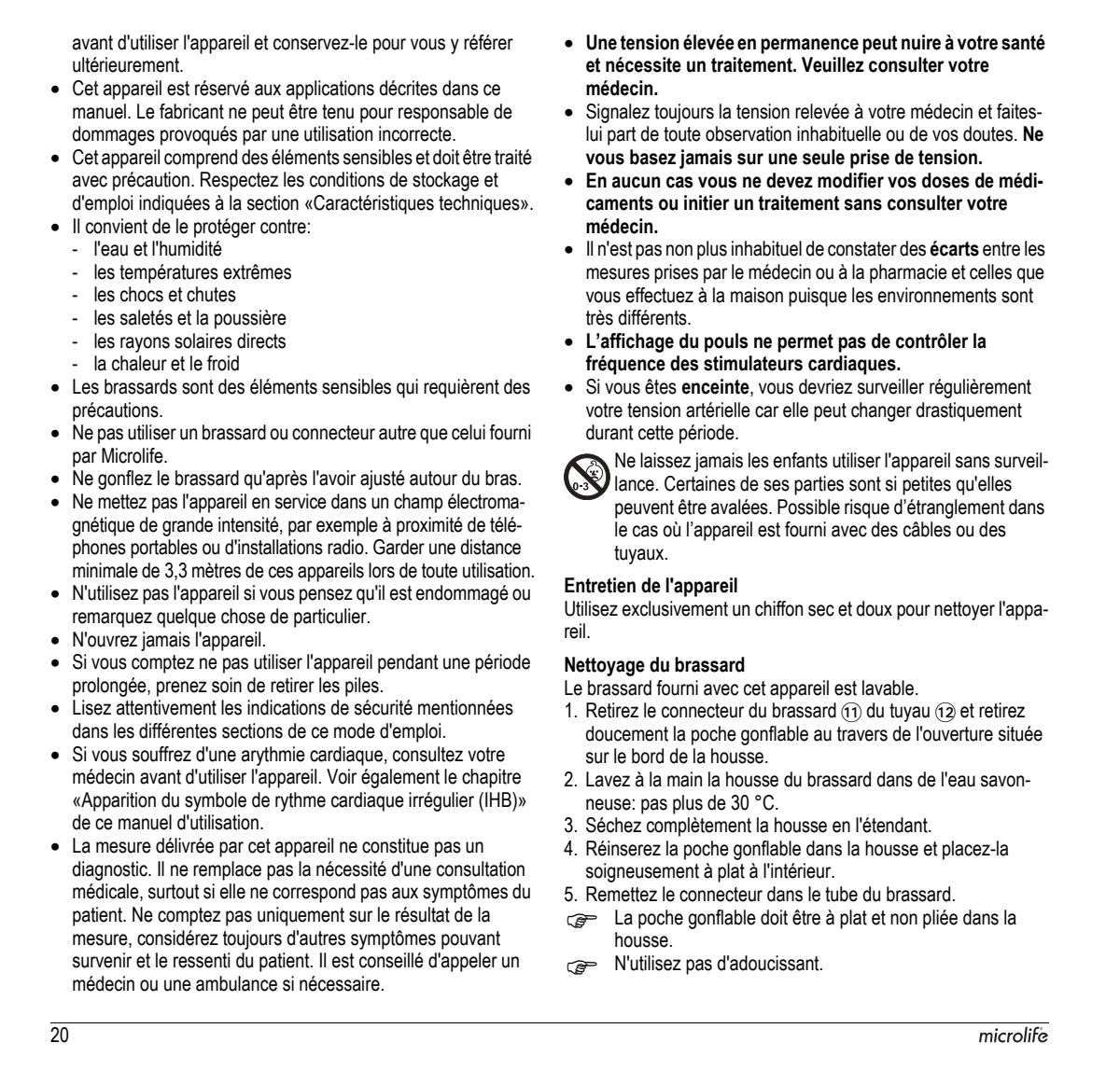 Microlife BP Bloeddrukmeter B3 Comfort PC afbeelding van document #22, instructions