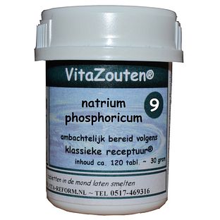Vita Reform Van der Snoek Vita Reform Vitazouten Nr. 9 Natrium Phosphoricum 120TB