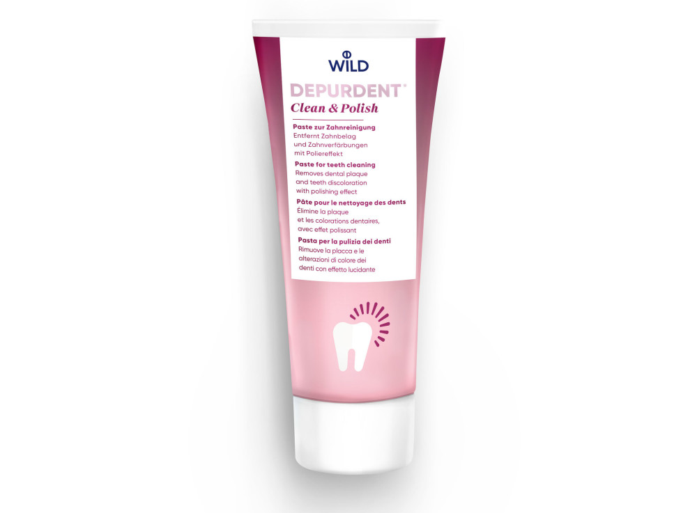 Depurdent Tandpasta Clean & Polish afbeelding