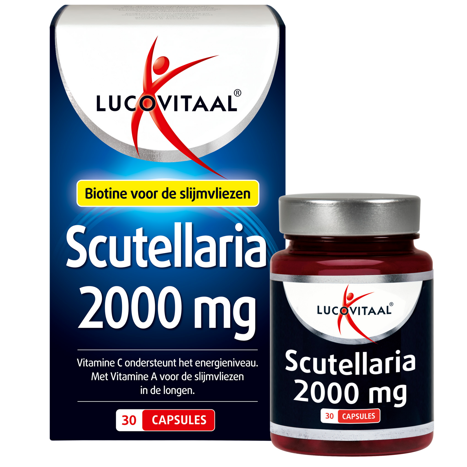Lucovitaal Scutellaria 2000mg Capsules 30CP