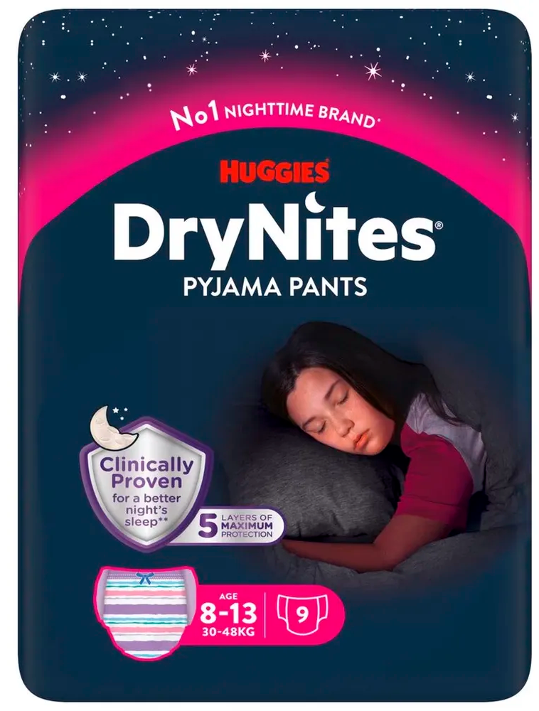 Huggies DryNites Pyjama Pants 8-13 Jaar