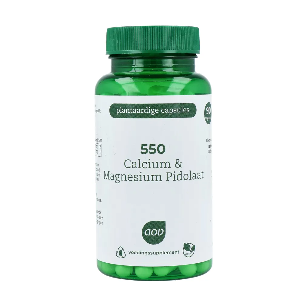 AOV 550 Calcium & Magnesium Pidolaat Vegacaps 90VCP