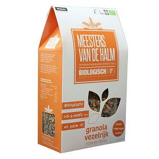 De Halm Granola Vezelrijk Biologisch 350GR