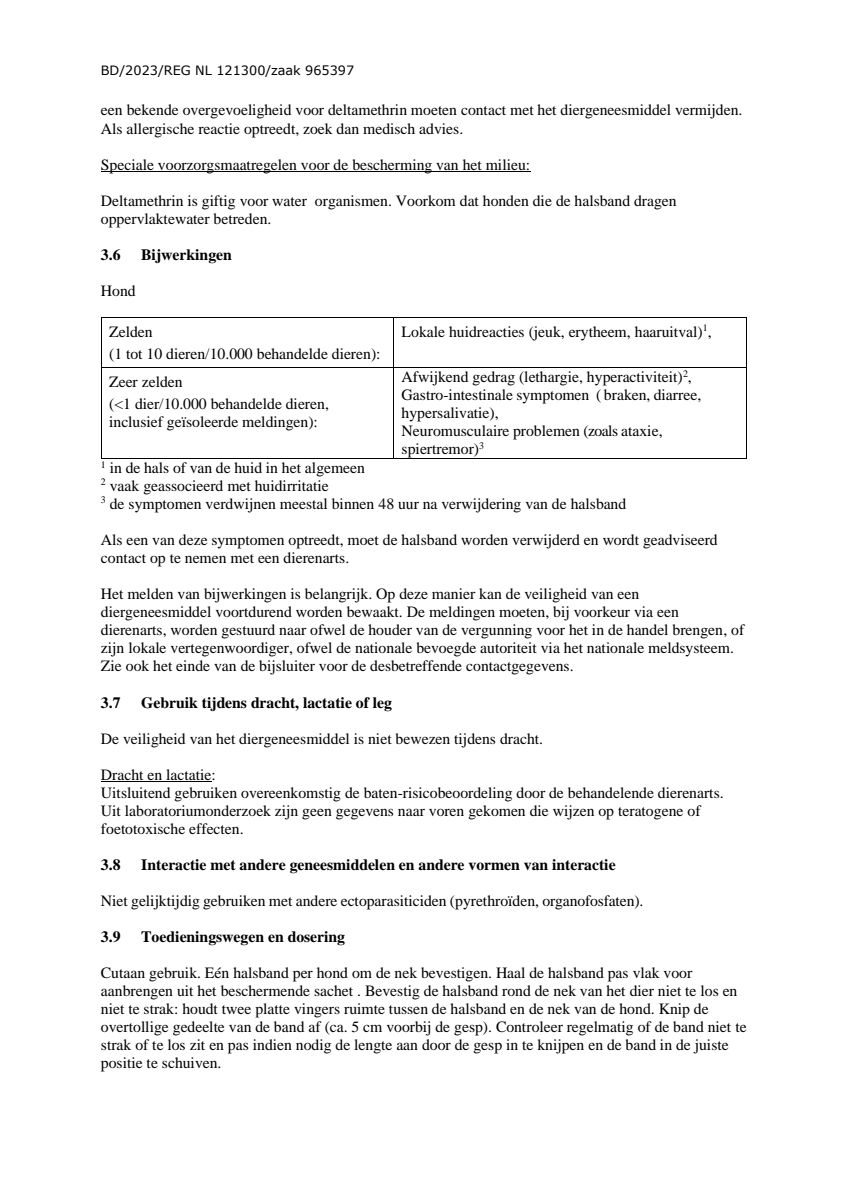 FIPROtec tegen Vlooien en Teken Extra Grote Honden afbeelding van document #4, leaflet
