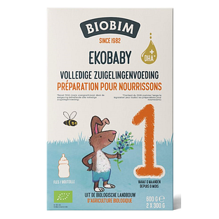Biobim Ekobaby 1 0mnd+ 600GR