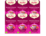 Yogi Tea Women's Energy Voordeelverpakking 6x17ST