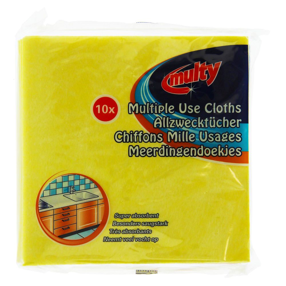 Multy Schoonmaakdoekjes 38x38 afbeelding