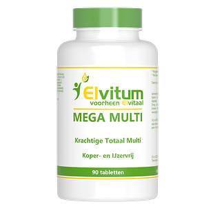 Elvitum Mega Multi Tabletten 90TB Elvitum Mega Multi Tabletten 90TB