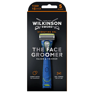 Wilkinson The Face Groomer Razor & Trimmer 1ST Wilkinson The Face Groomer Razor & Trimmer 1ST
