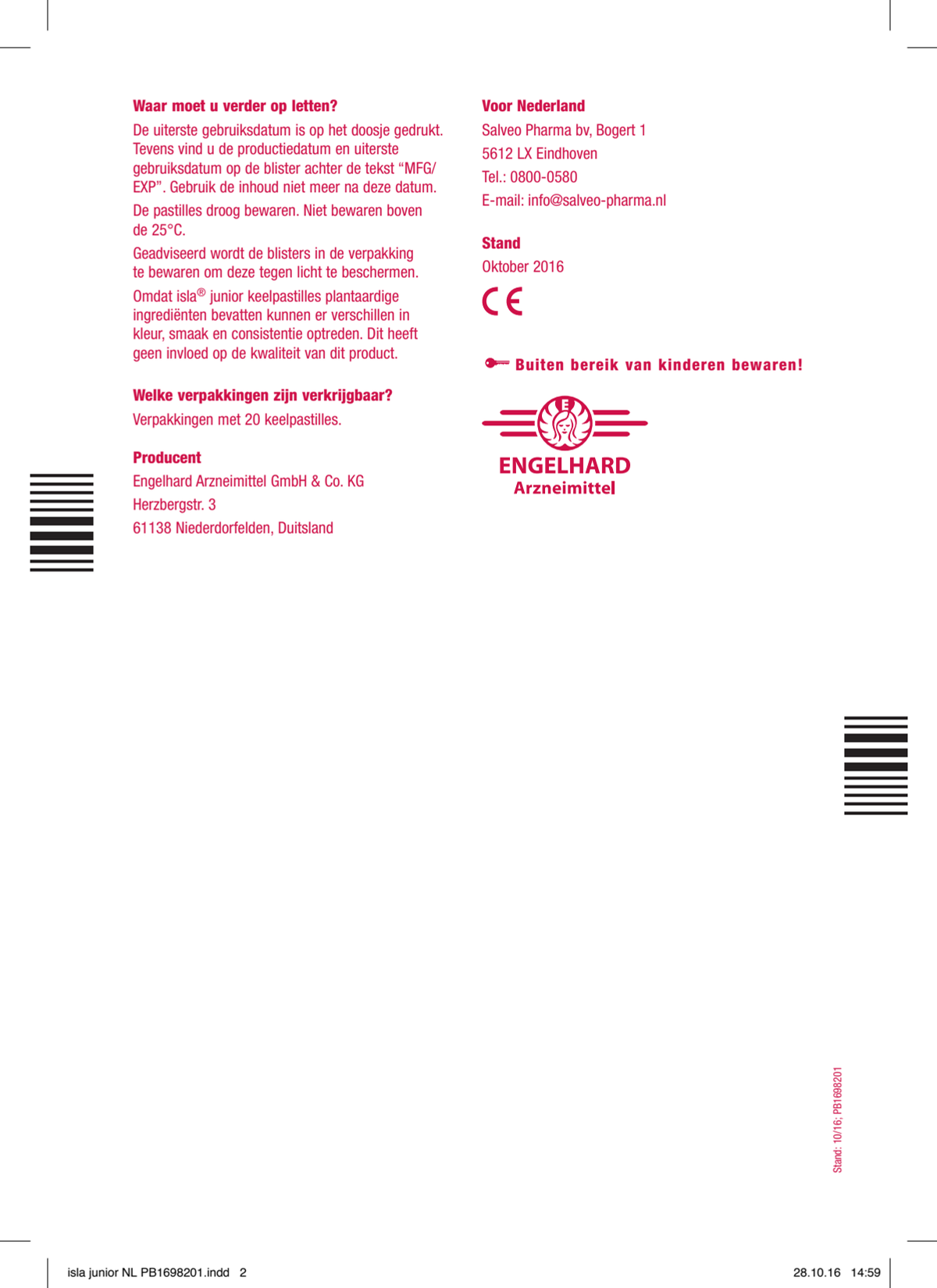 Junior Keelpastilles - bij kriebelhoest en keelklachten afbeelding van document #2, instructions