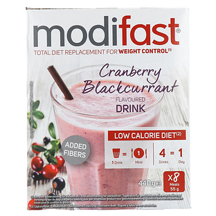 Modifast Cranberry Blackcurrant Drink 440GR