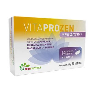 Vitanutrics Vitaprozen Seractiv Tabletten 30TB Vitanutrics Vitaprozen Seractiv Tabletten 30TB