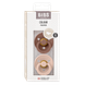 BIBS Fopspeen 0-6 Maanden Anatomic Blush/Woodchuck 2ST