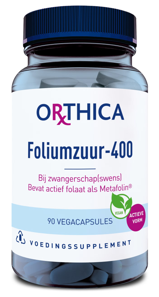 Orthica Foliumzuur 400 Capsules 90VCP