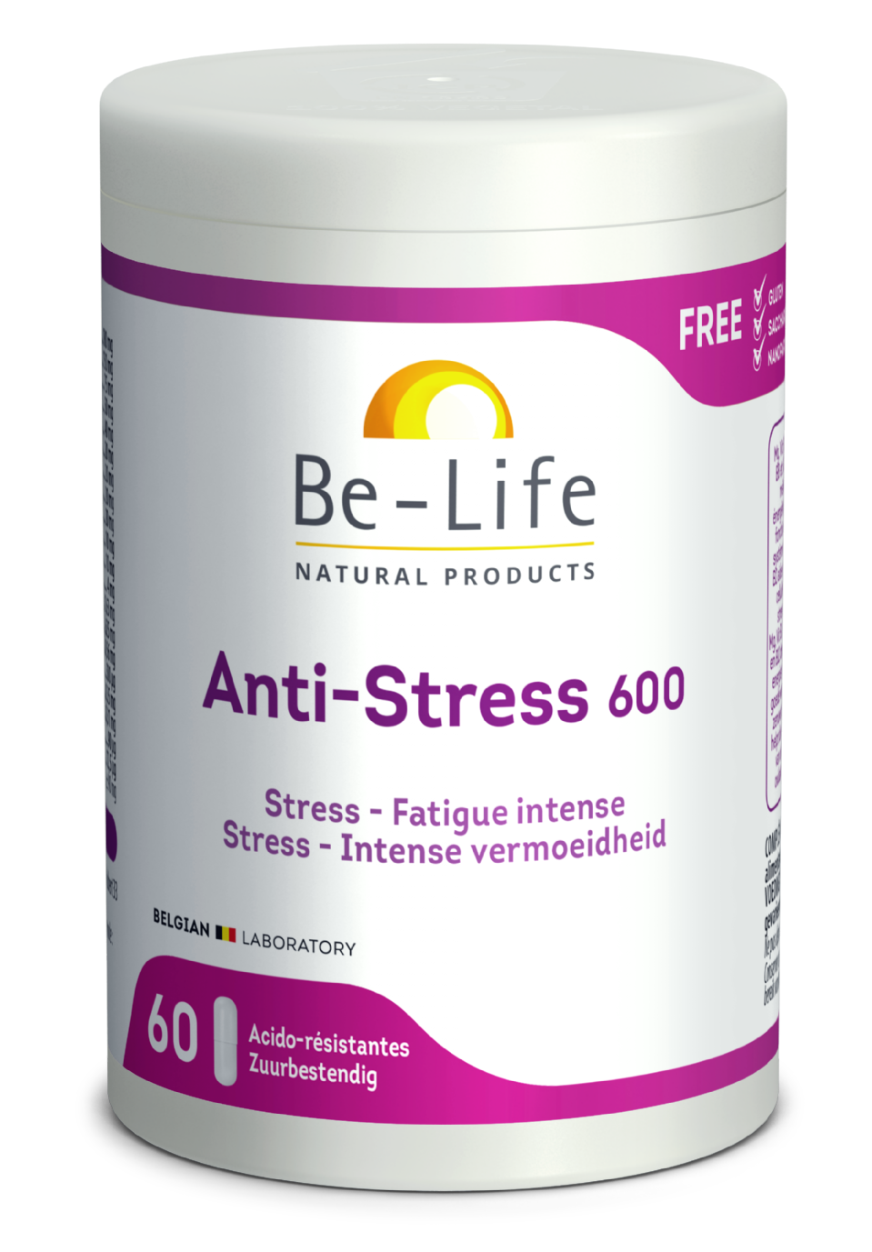 Be-Life Anti-Stress 600 Capsules afbeelding
