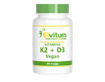 Elvitum Vitamine K2 D3 Vegicaps 90CP