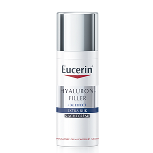 Eucerin Hyaluron-Filler Urea Nachtcrème Extra Rijk 50ML Eucerin Hyaluron-Filler Urea Nachtcrème Extra Rijk 50ML